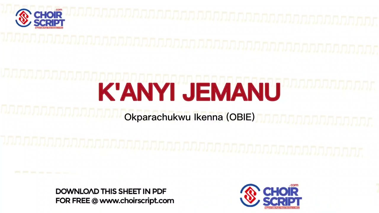 K'ANYI JEMANU by Ikenna