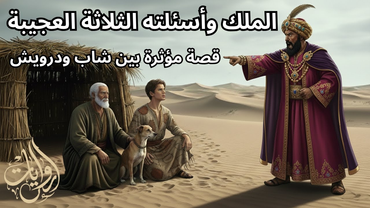 أسئلة الملك الثلاثة الغريبة | قصة مؤثرة  و درس للحياة