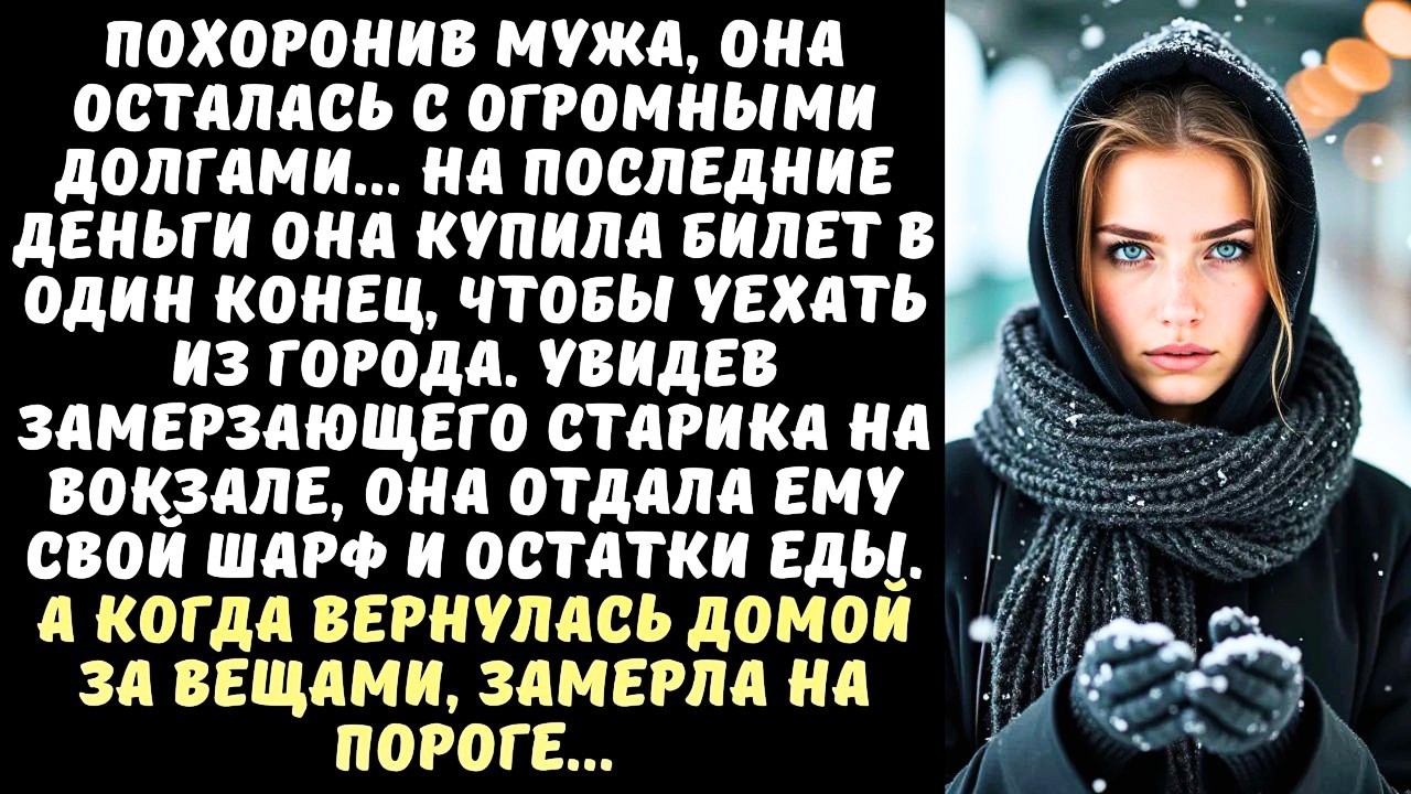 ВДОВА отдала последнее нищему на вокзале, а через час в ее дверь постучали с новостью...