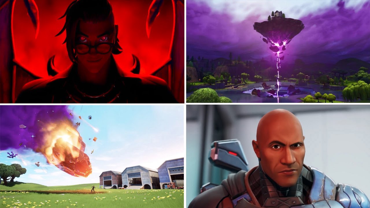 ALL FORTNITE CINEMATIC TRAILERS (Season 1 - Season 26)