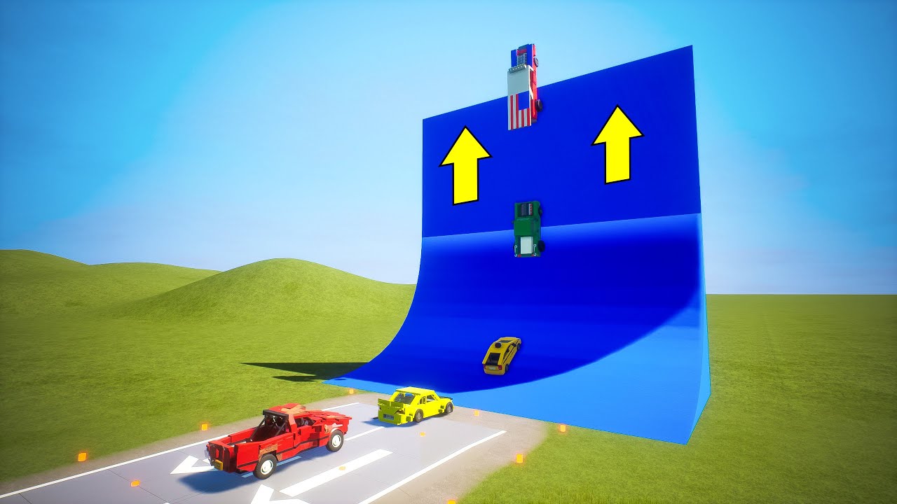 Vertical Lego Ramp | Brick Rigs