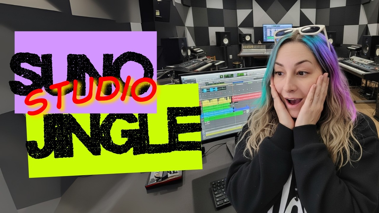 SUNO 5 + STUDIO + JINGLE - EU TESTEI