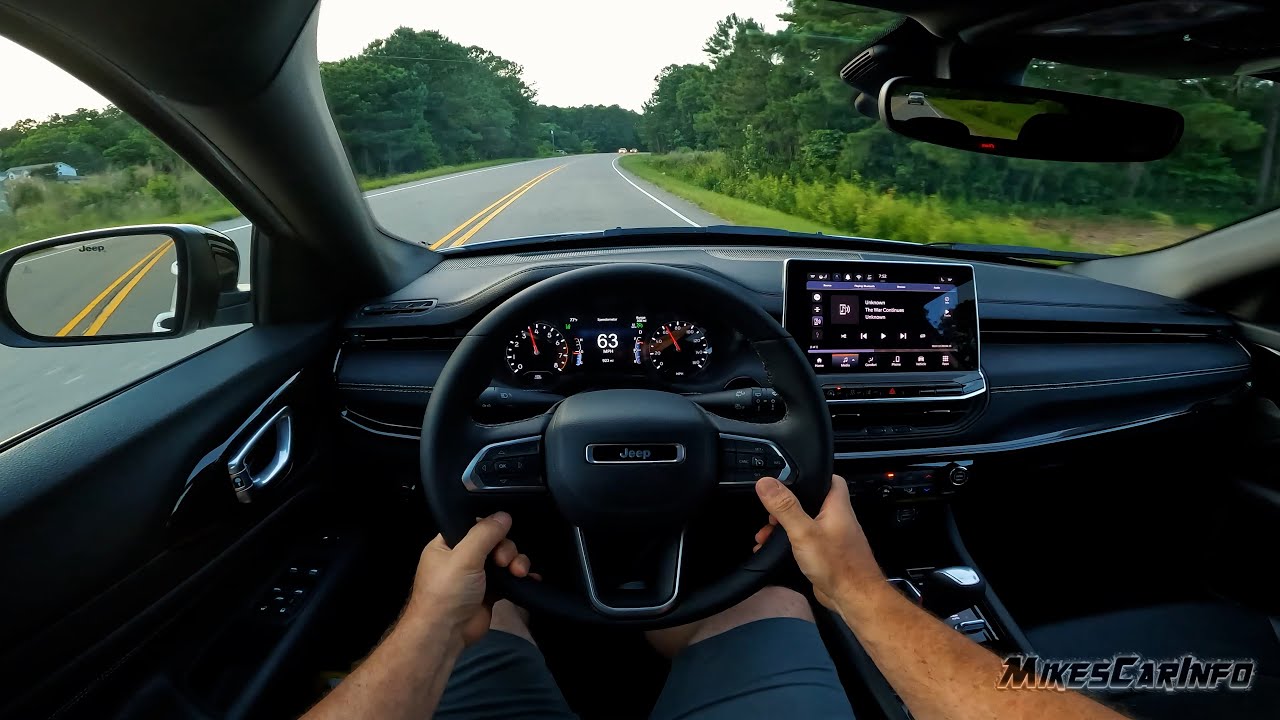 Jeep Compass 2024 — Что вы замечаете за рулём — Впечатления от тест-драйва