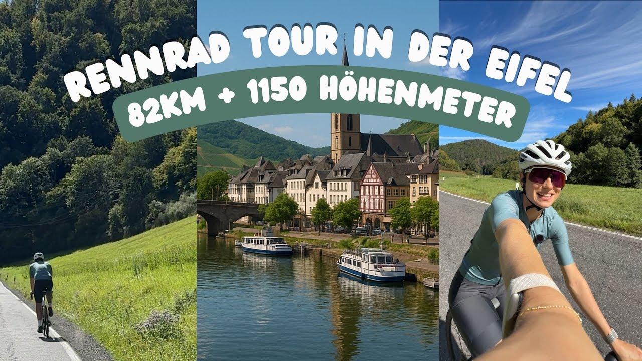 Rennrad Tour in der Eifel (82km + 1150 HM) - Bad Neuenahr - Hilberath - Kreuzberg