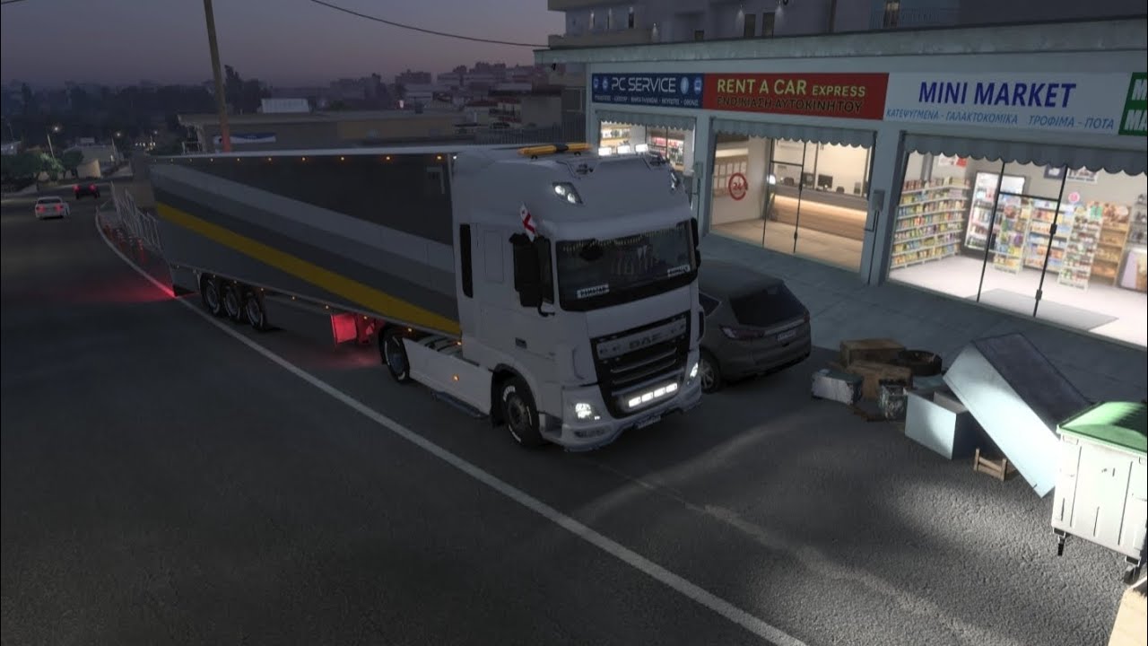 Yunanistan yolar gece yolculuk DAF İLE MODS