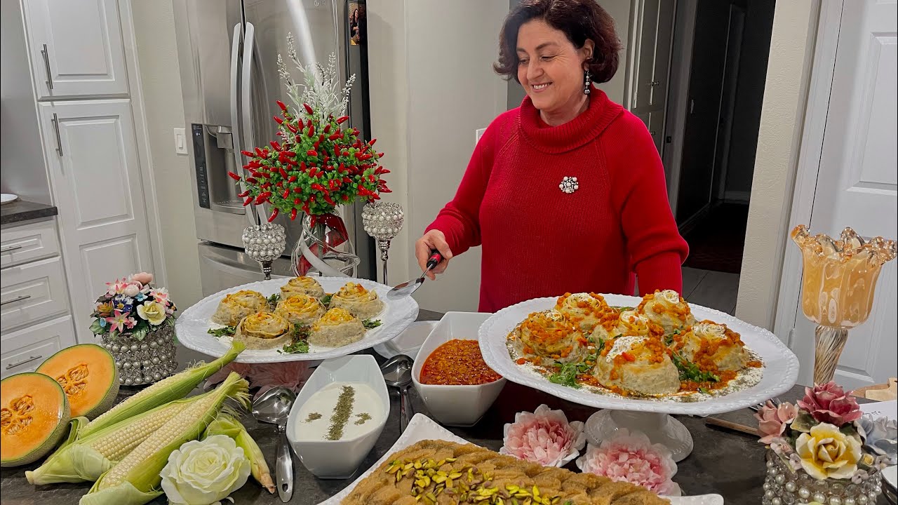Ai-Khanoum w/ Halwa e Suji ای خانم و حلوا ارد سوجی