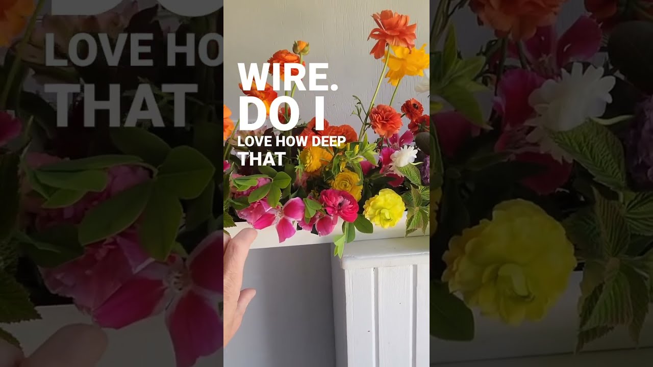 Chicken Wire Magic: Quick Tips for Florists!