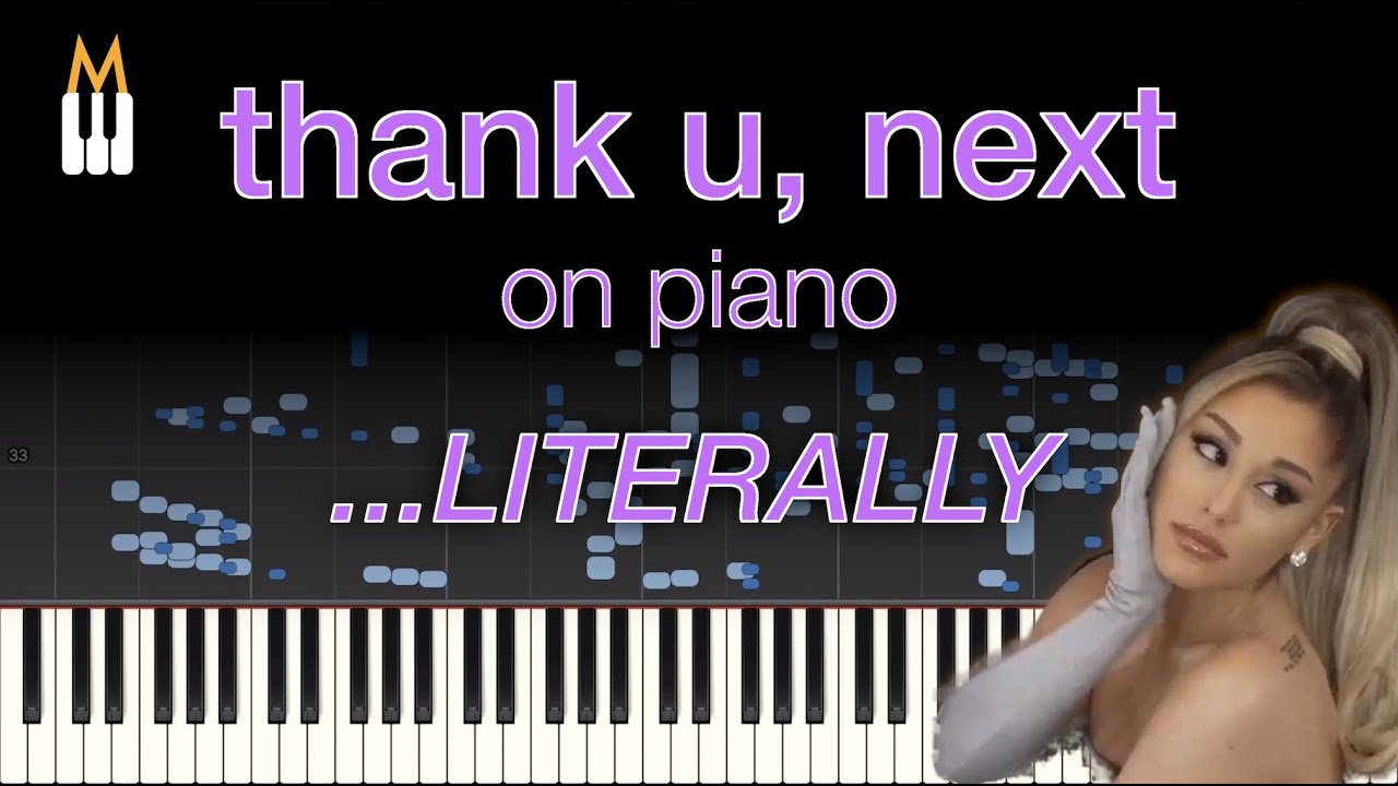 Ariana Grande - thank u, next [Audio Illusion] Can a piano trick your mind?