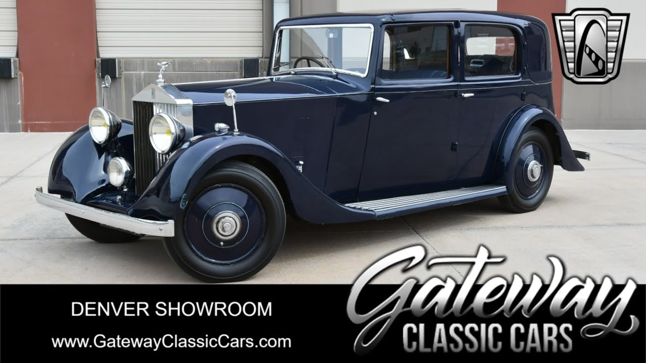 1492-DEN 1936 Rolls Royce 20 25 Gateway Classic Cars of Denver