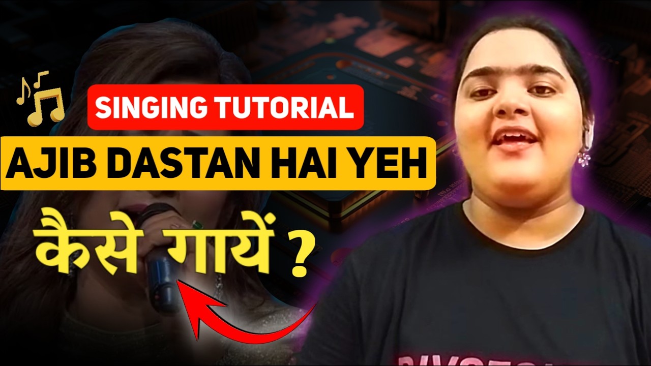 How To Sing Ajeeb Dastan Hai Yeh | Singing Lesson for Adults | RiyazGuru