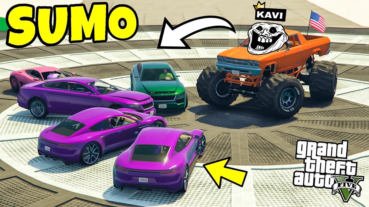 KAVI FIRST SUMO WIN YAAA.... GTA 5 ONLINE 🥳