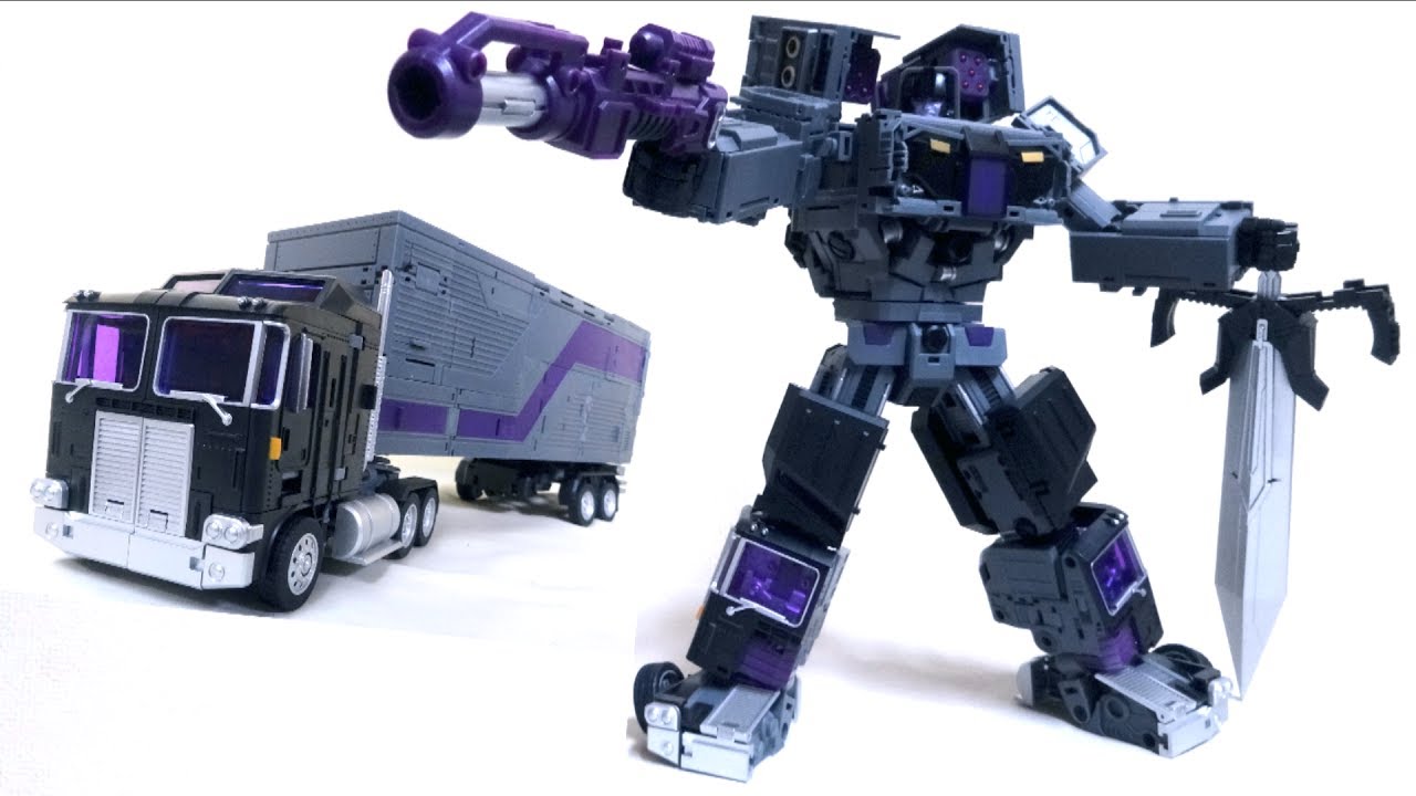 【変形合体ロボ ハーボック1/7】IDW モーターマスターっぽい人 パワートレイン ヲタファのTF非正規レビュー /  TFM Havoc M-03 Powertrain