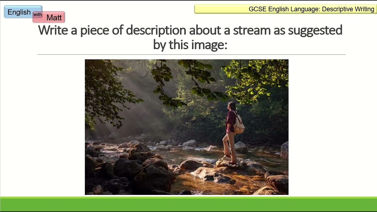 137. GCSE English: Descriptive Writing to get your grade 4
