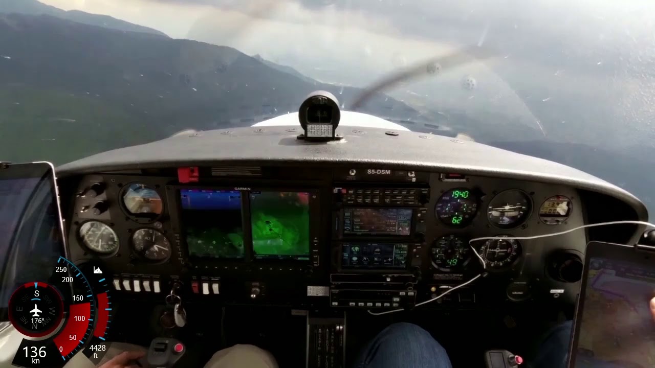 2019.05.23 1.Tag 3. Leg  Ausflug FZT VFR Flight LIAA Terni - LIRI Salerno