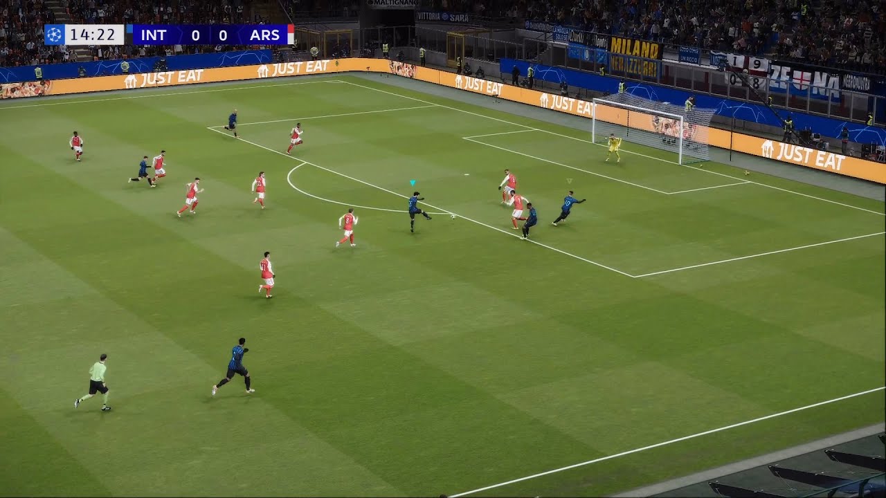 FOOTBALL LIFE 2026 Champions League Night Showcase. Inter Milan vs Arsenal Gameplay.