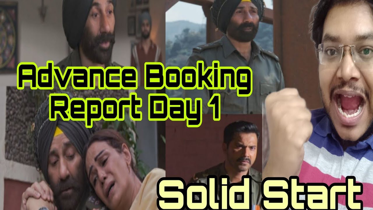 BORDER 2 ADVANCE BOOKING REPORT DAY 1 | BORDER 2 DAY 1 COLLECTION BOX OFFICE PREDICTION SUNNY DEOL |