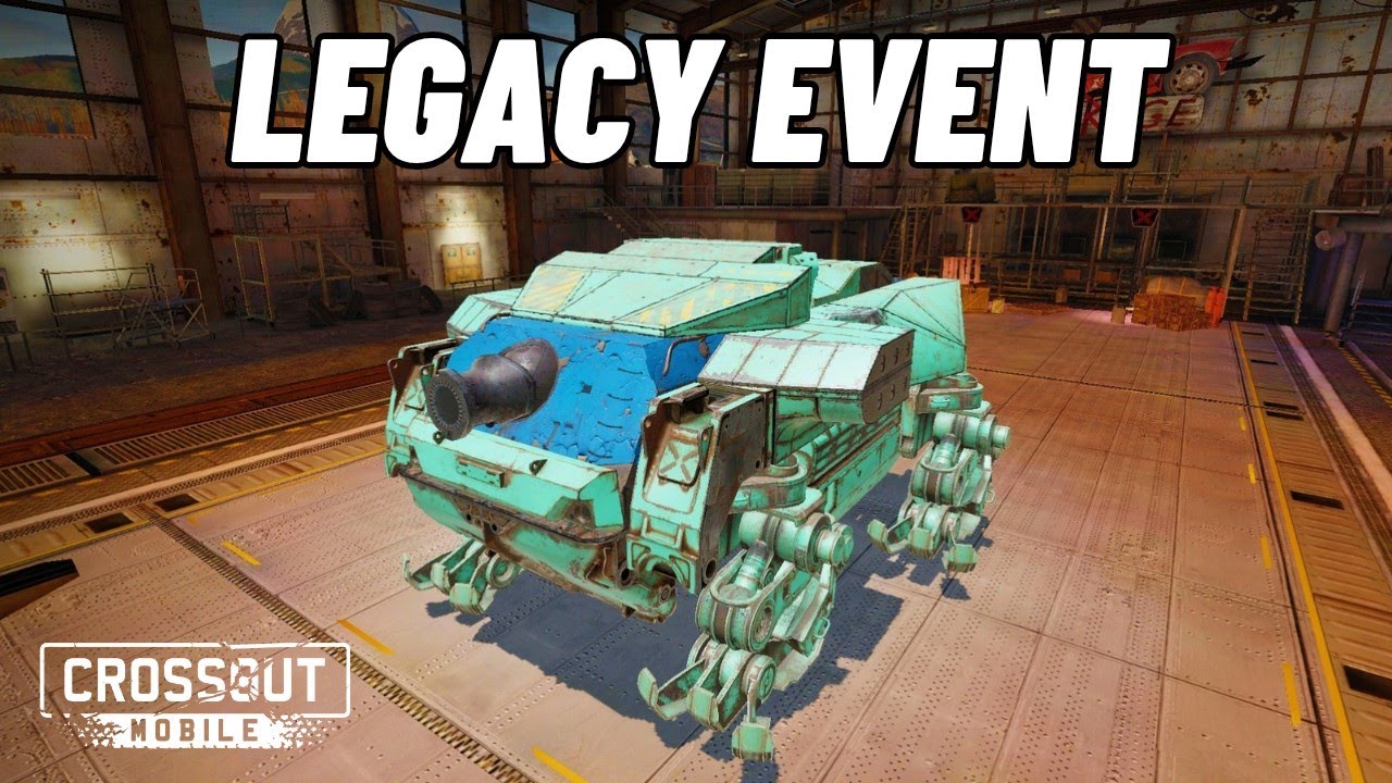 Legacy Event: Windfall, Anubis, Thresher, Dragon, Officer, Harpy • Crossout Mobile