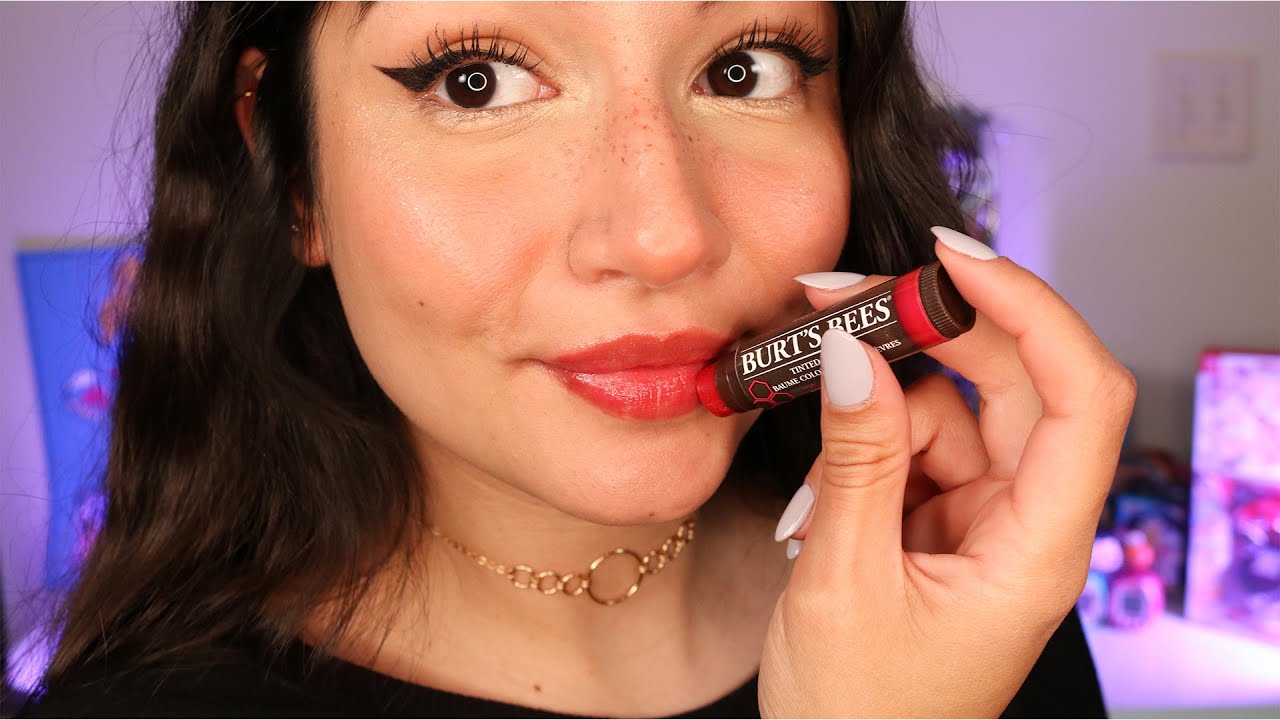 ASMR ~Extremely Tingly~ Lip Balm Application (Mouth Sounds & Tapping)