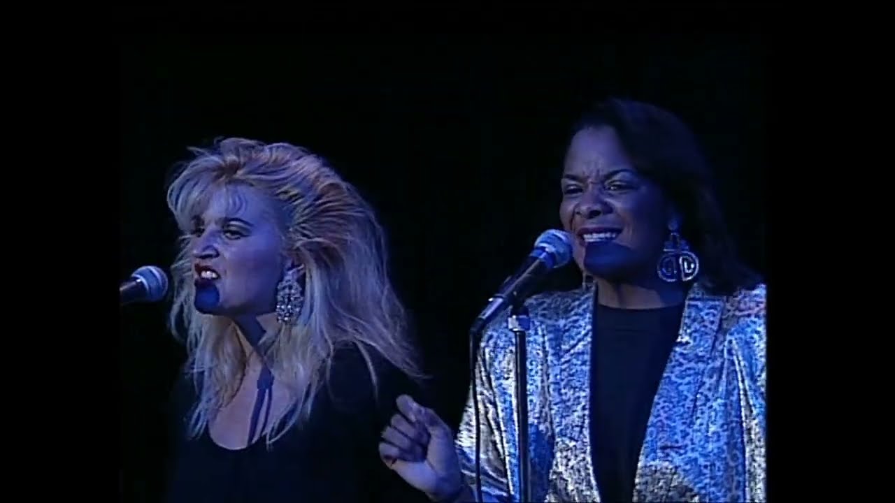 Isaac Hayes - Don't let go -  Sanremo Blues 1992 HD - con intervista di Rick Hutton a Solomon Burke