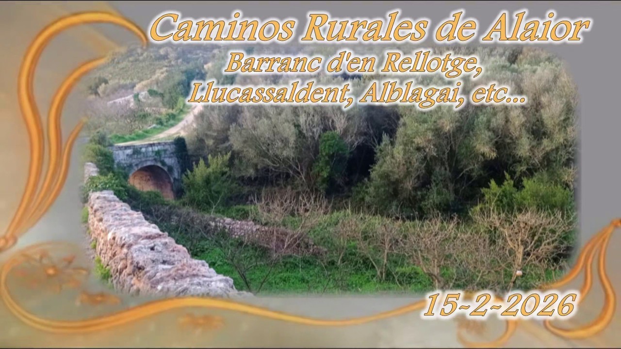 Cami de Cavalls-Menorca-PG:Caminos Rurales Alaior-Barranc Rellotge etc..15-2-2026