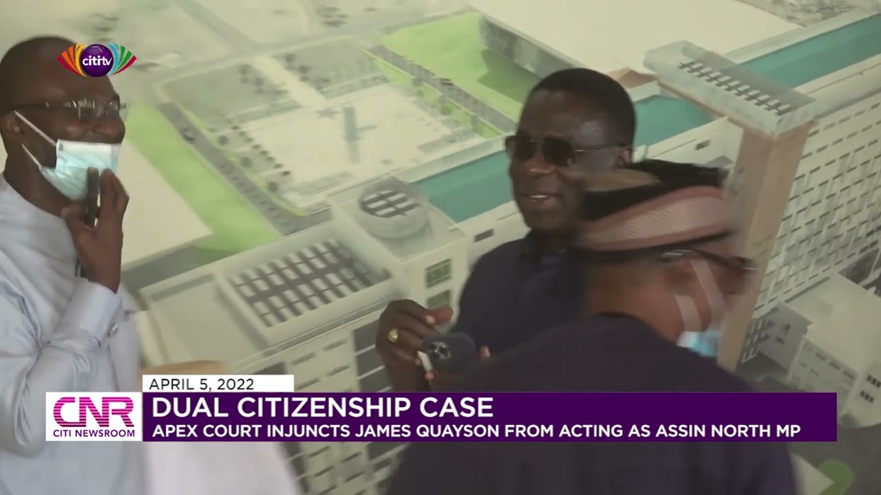 Supreme Court restrains Gyakye Quayson from representing Assin North in Parliament