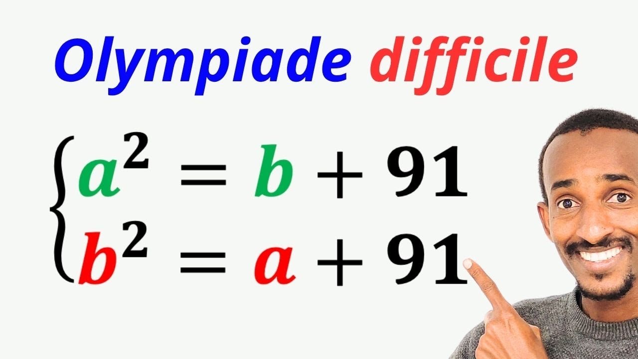 Maths : Olympiades 