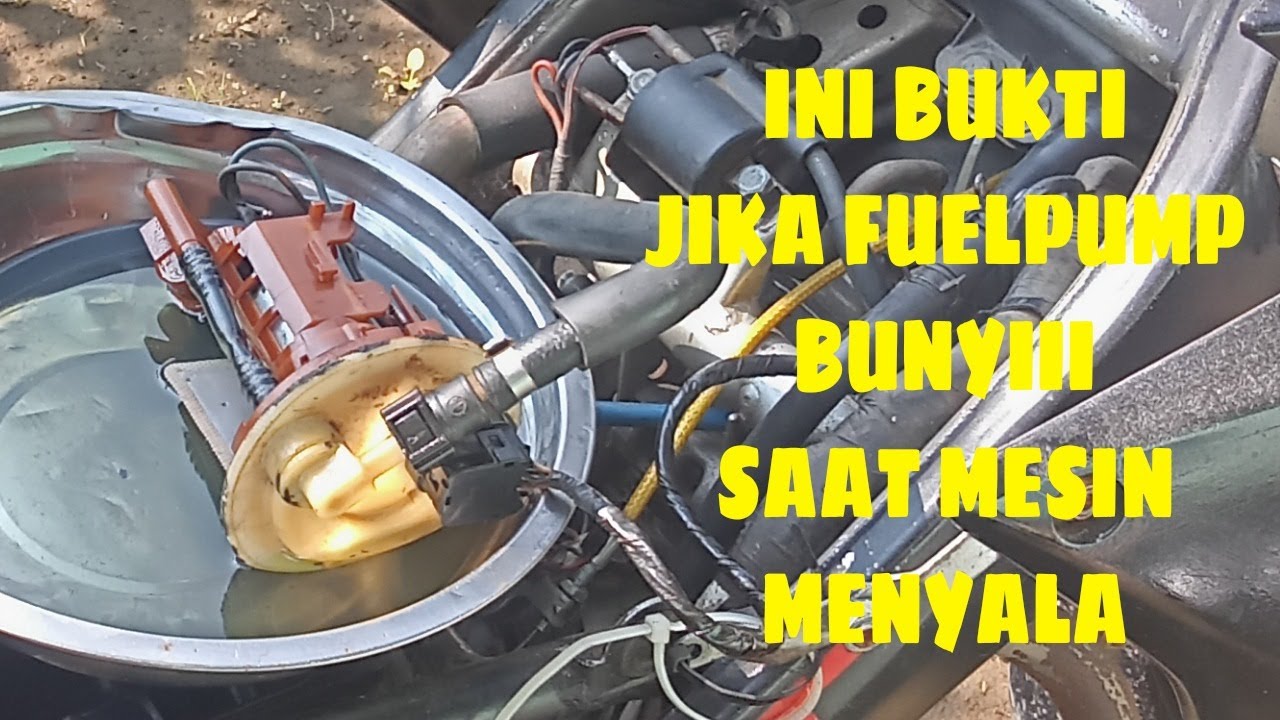FUELPUMP bunyi ngiing saat mesin menyala