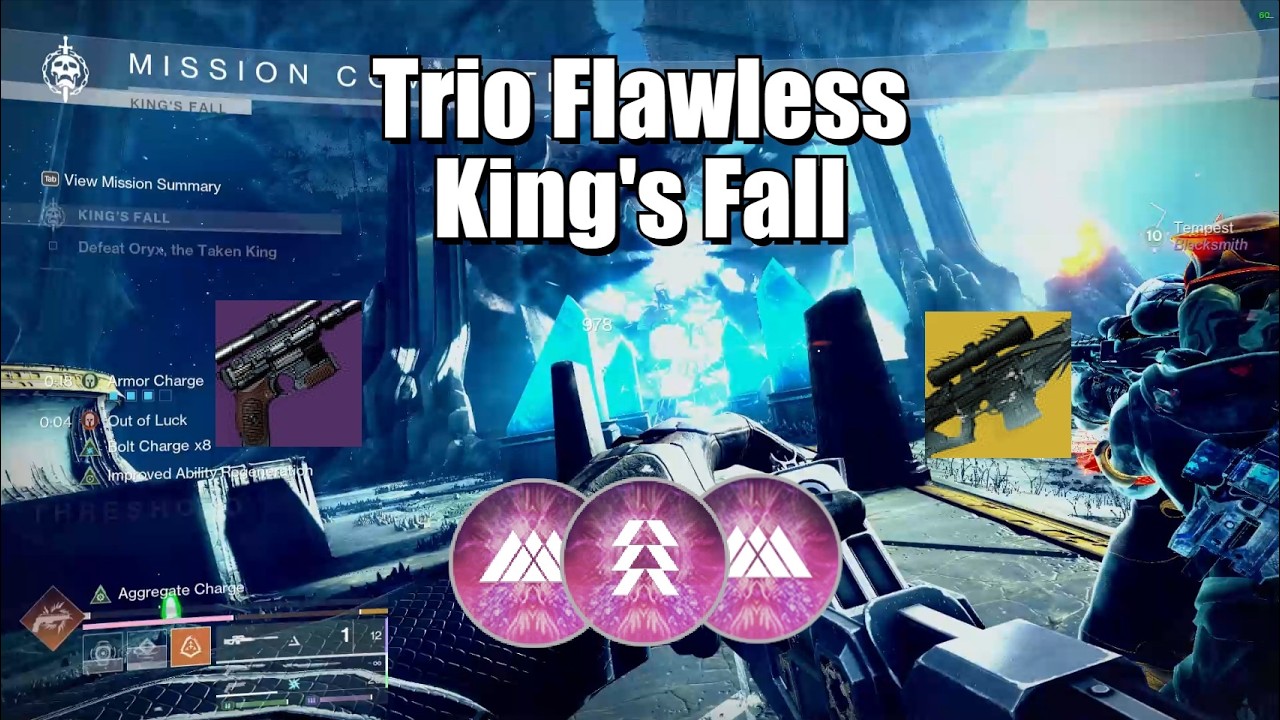 Destiny 2 - Trio Flawless King's Fall