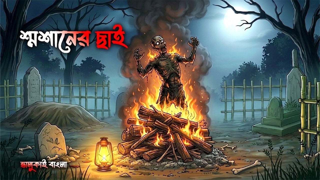 শ্মশানের ছাই | Bhuter cartoon | Bengali horror cartoon | Bhoutik golpo | Vuter katun