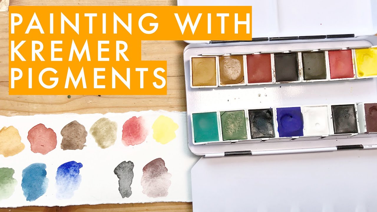 Kremer Pigments Landscape Palette | thoughts & painting demo