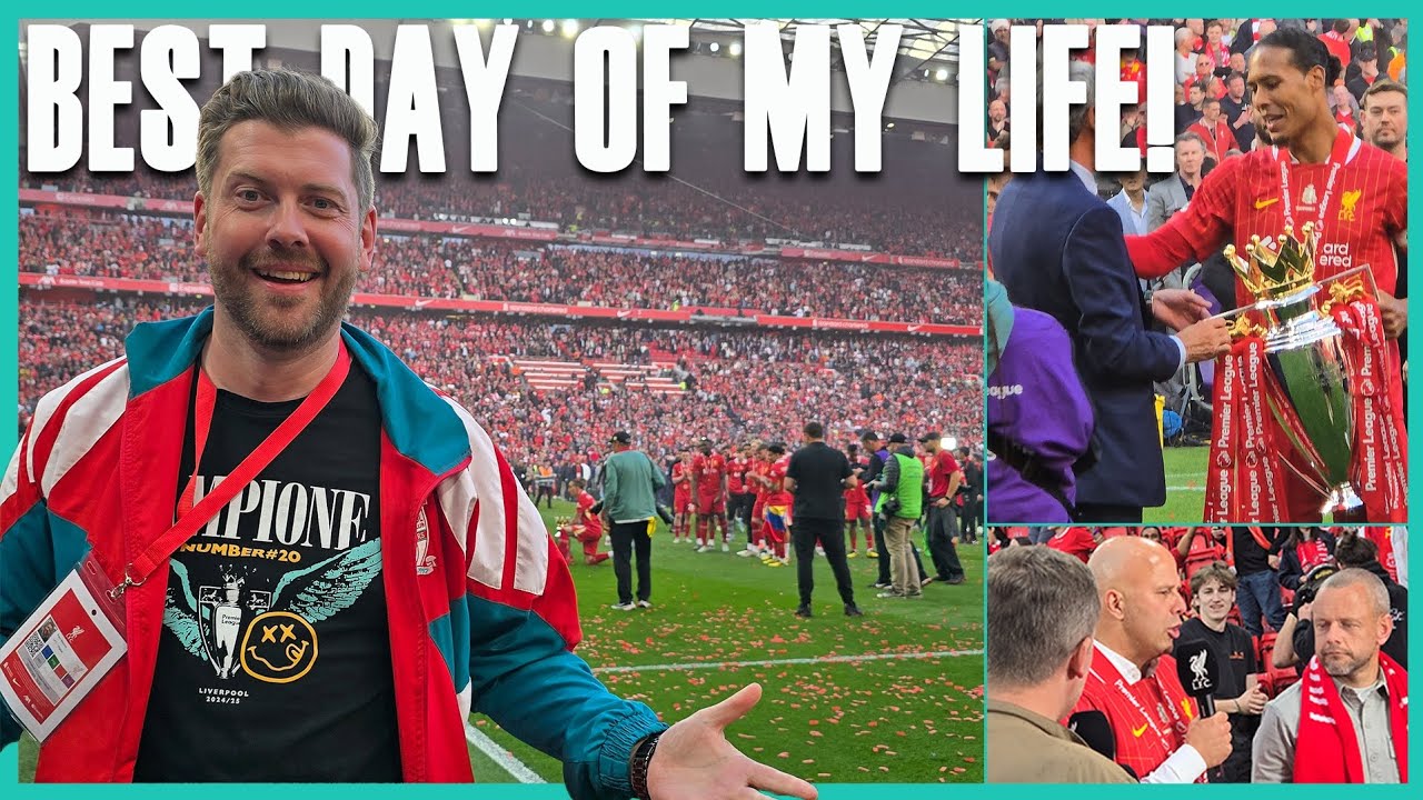 I Went PITCHSIDE With The Premier League Champions!!! 🤯 | Liverpool Vlog