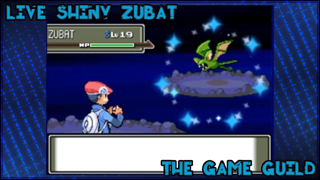 [Live] Shiny Zubat in Platinum (Gible Phase 2)