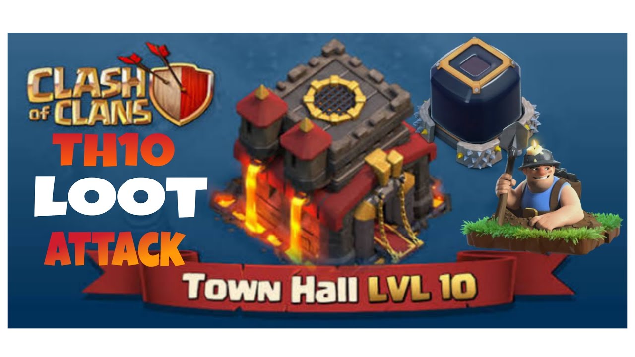 Heros Upgrading? No Problem!! TH10 Farming Attack WITHOUT Heros // Keep Farming Loot Without Hero's