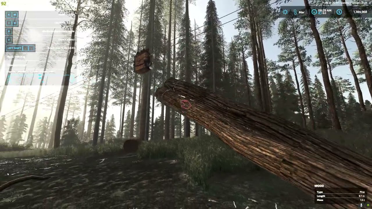 Farming Simulator yarder