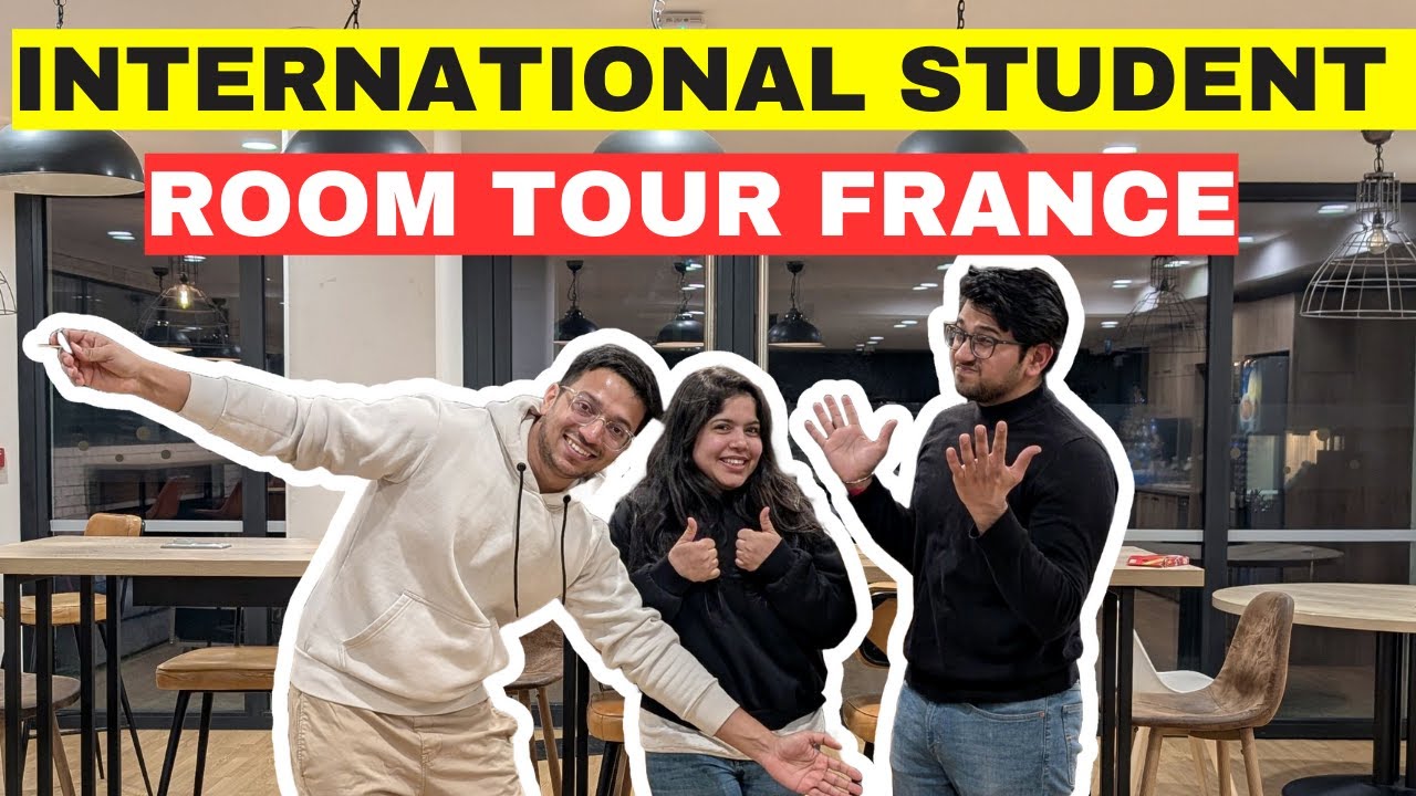 INSIDE a Student Room in Paris | International Student Housing at Dauphine PSL | Study in France