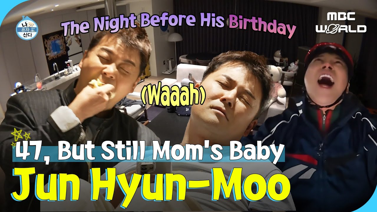 [SUB/ENG] Hyun-moo's 47th Birthday Eve: Mom's Love and Her Endless Warnings #ILIVEALONE #HOMEALONE