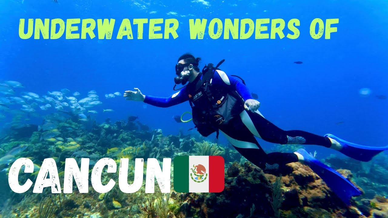 Scuba Diving in Cancun: Discovering the Underwater Treasures of the Caribbean #travel #cancun