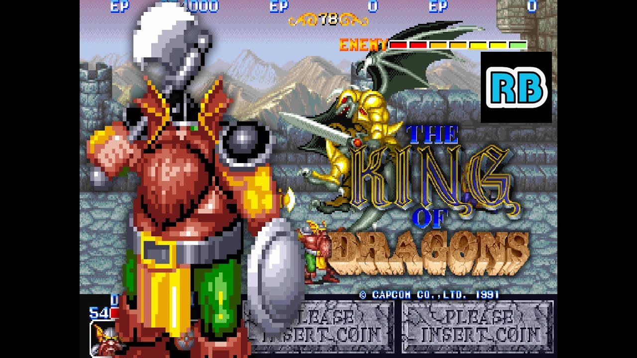 1991 [60fps] The King of Dragons Dwarf Nomiss ALL