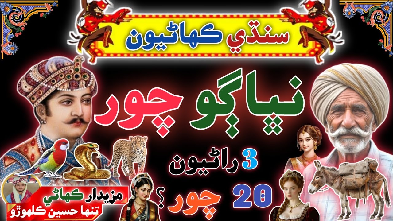 Nibhago Chor thiyo Badshah |  Sindhi Kahani | Sindhi Urdu Mix 