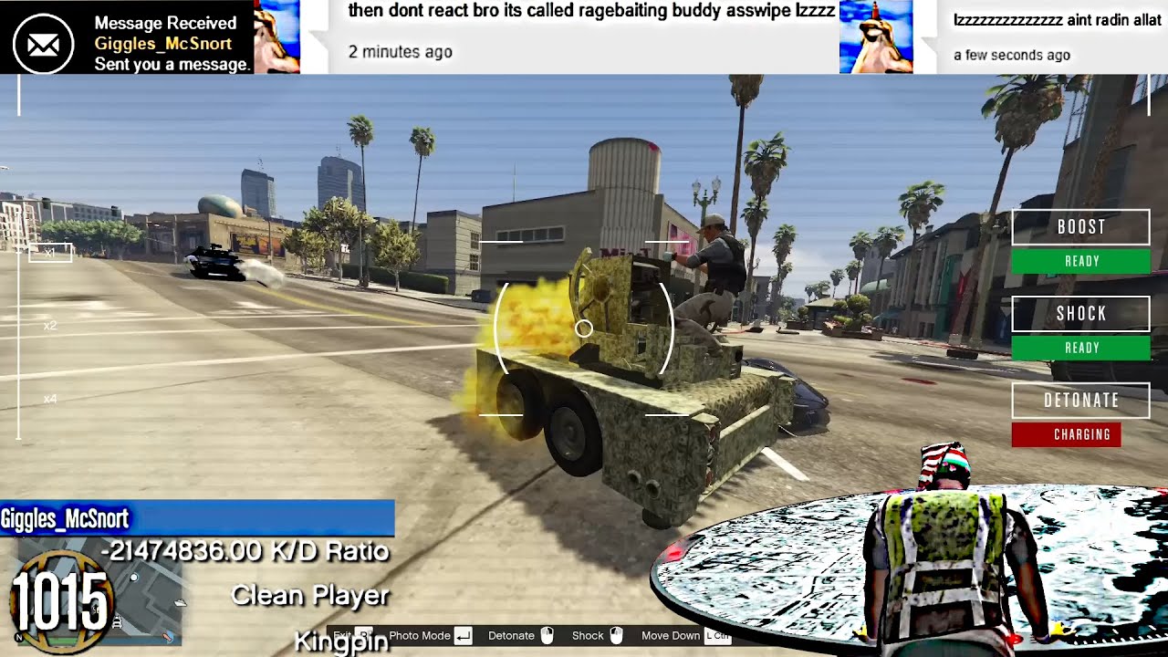 Scum like This is Benefiting from Rc Nerf GTA ONLINE