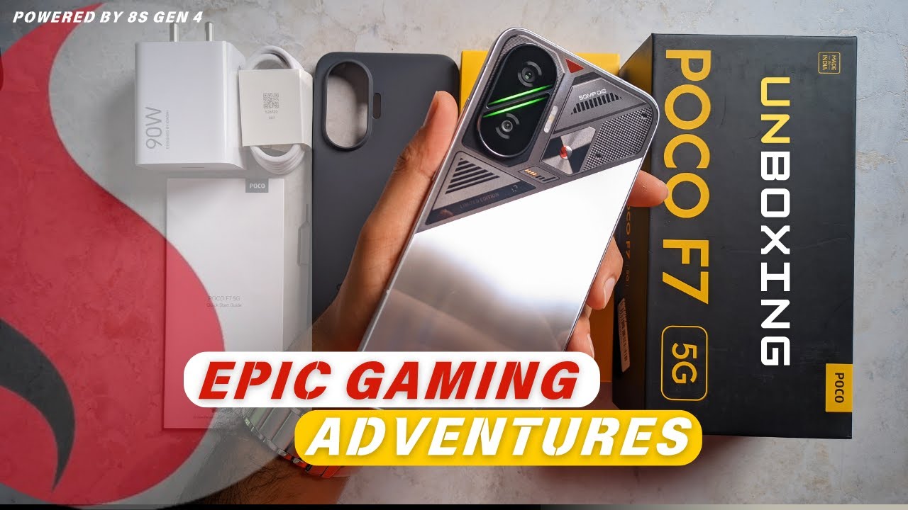 Poco F7 Unboxing And Review In Detail | Poco F7 Honest Opinion