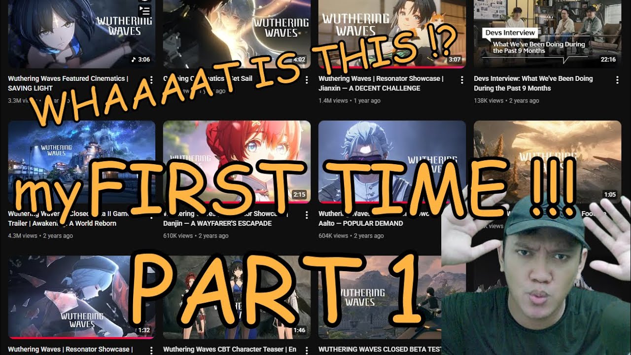 FIRST TIME watching ALL WuWa Characters' Showcase PART 1 !!!