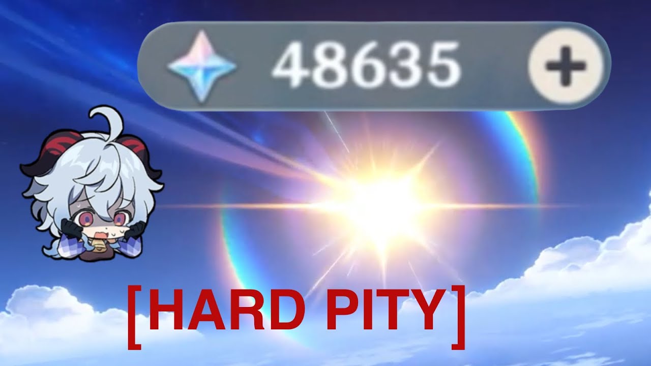 my ganyu pulls were so UNLUCKY.... (crying in f2p)