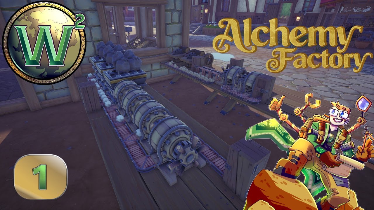 Alchemy Factory - Строительство фабрики и магазина - Прохождение - Эпизод 1