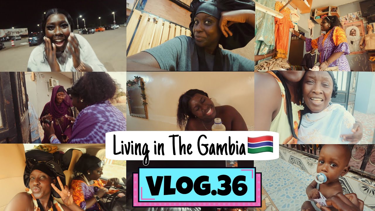 Living in The Gambia Vlog.36 | Family Road Trip gone wrong| My Family visit from London Vlog