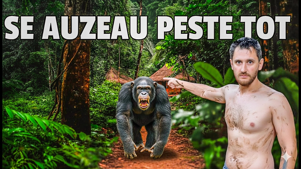 O Noapte in Jungla cu Cimpanzei in Sierra Leone: singuri, fara electricitate.