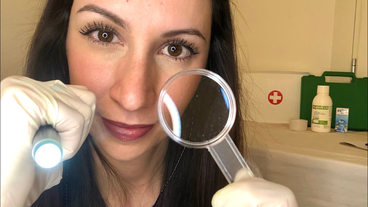 ASMR Roleplay Medico 🏥 al Pronto Soccorso per rimuovere una scheggia metallica 🚑