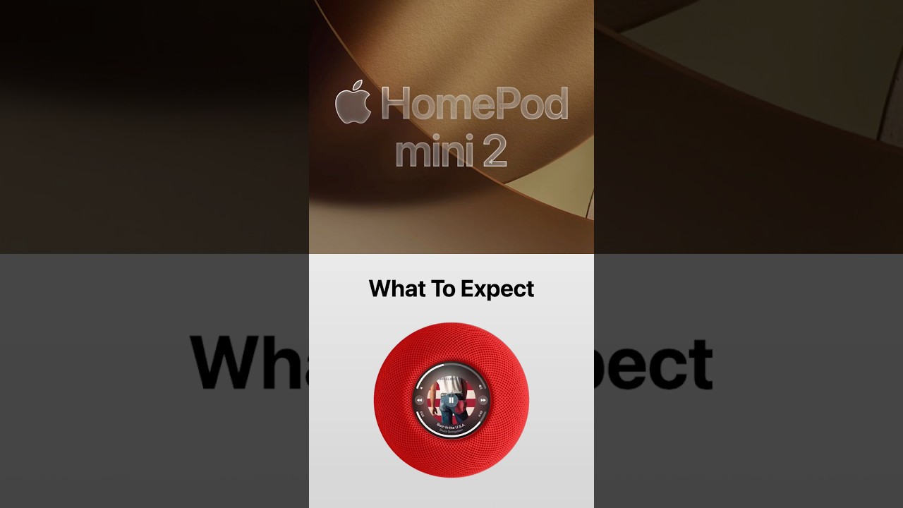 The HomePod mini 2 is launching this month with the S9 chip and better sound quality! 
