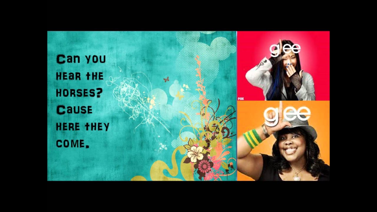 Glee dog days are over Lyrics