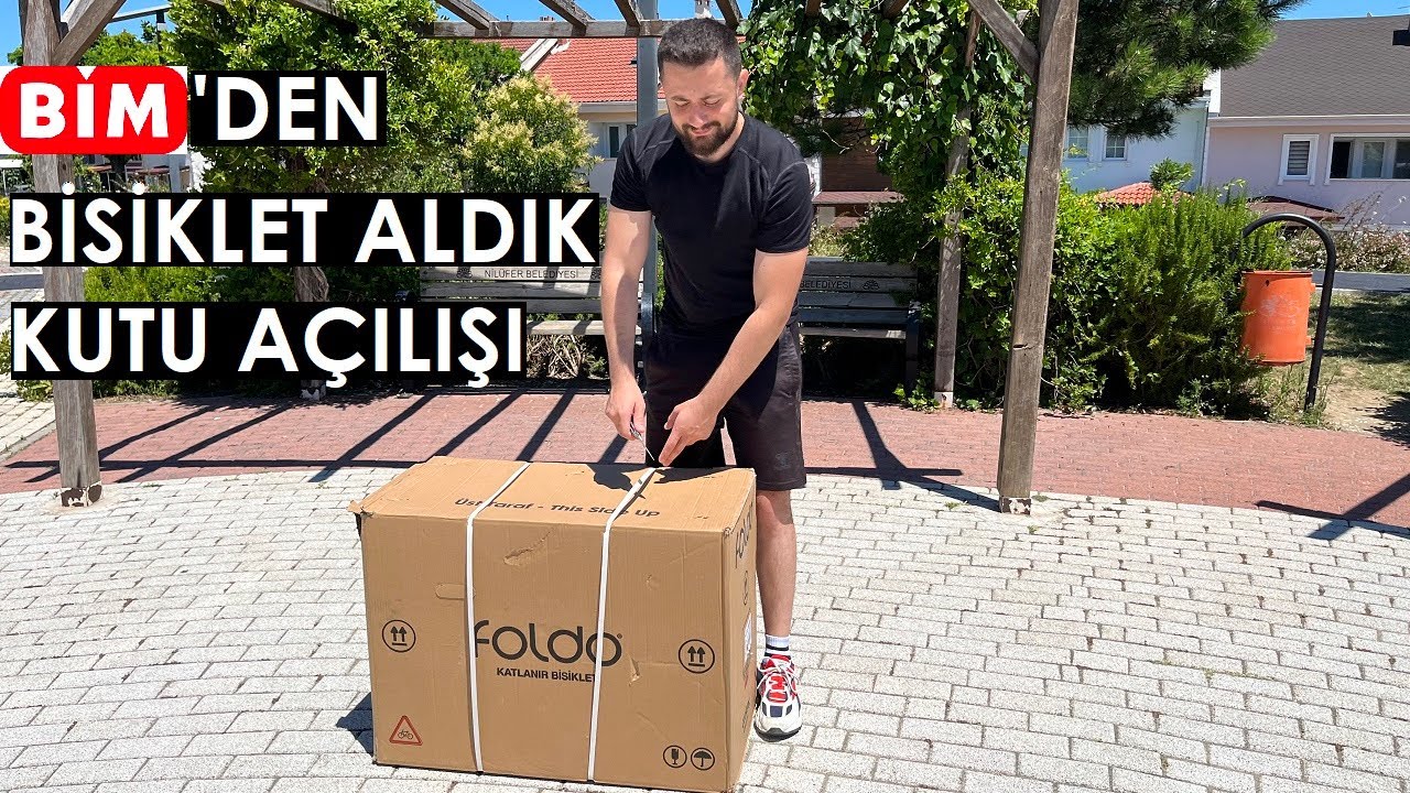 BİM'DEN BİSİKLET ALDIK - SIFIRDAN KUTU AÇILIŞI